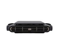 Stylebest Ventilateur de Refroidissement pour Dossier de Siège de Voiture sans Lame, élégant, Portable, pour une Conduite Confortable, Batterie 3000 MAh, 6,9 X 3,0 X 1,3 Pouces (Noire)