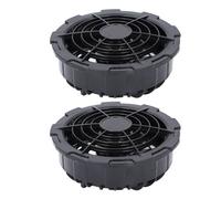 Stylebest Ventilateurs de Veste de Refroidissement Alimentés par USB, 2 Pièces, avec Moteur sans Balais, pour Vêtements de Climatisation, Gilet, Vêtements de Travail, Matériau ABS Durable