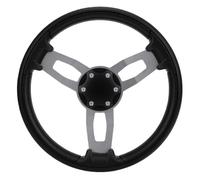 Stylebest Volant de Bateau à 3 Rayons de 13,5 Pouces, Alliage D'aluminium pour Bateaux, Yachts, Pontons