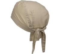 styleBREAKER Bandana Foulard pour Femmes et Hommes, Ajustable, Foulard de Motard en mélange Polyester et Coton, Polyvalent, léger, Confortable et Tendance, Couleur:Kaki