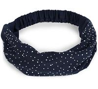 styleBREAKER Bandeau avec strass cordon élastique, serre-tête, femmes 04026016, couleur:Bleu foncé
