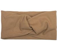 styleBREAKER Bandeau femme maille côtelée,Marron clair