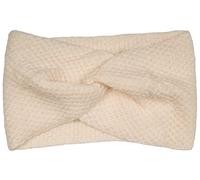 styleBREAKER Bandeau tricoté pour femmes avec motif tricoté en brevet gaufré et noeud torsadé, bandeau d'hiver chaud, serre-tête 04026060, couleur:Crème-beige