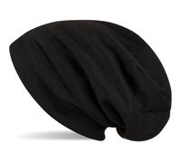 styleBREAKER Bonnet tricoté Beanie en laine fine avec une doublure intérieure polaire très douce, uni, Longbeanie, unisexe 04024092 TU