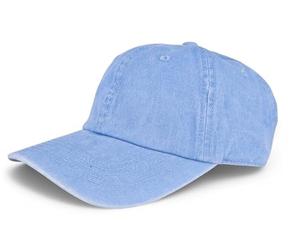 styleBREAKER Casquette Unisexe Baseball Look Vintage Ajustable 6-Panel Cappy en Optique Washed avec Visier Courbé en Coton Casquette Rétro pour Hommes et Femmes, Couleur:Bleu Clair