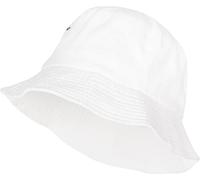 styleBREAKER Chapeau de pêcheur Unisexe uni en Aspect Vintage lavé, Chapeau Seau, Chapeau de Soleil en Tissu uni 04025045, Couleur:Blanc
