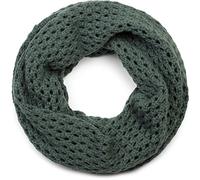 styleBREAKER écharpe loop tricotée avec motif ajouré, snood uni en maille ajourée, écharpe d'hiver, unisexe 01018156, couleur:Gris foncé