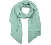 styleBREAKER Écharpe tissée douce unie pour femmes en forme asymétrique, châle d'hiver chaud uni 01017118, Bleu turquoise