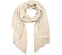 styleBREAKER Écharpe tissée douce unie pour femmes en forme asymétrique, châle d'hiver chaud uni 01017118, Beige