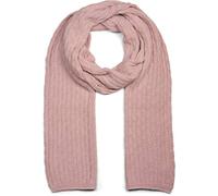 styleBREAKER écharpe unisexe en mailles avec motif tressé, écharpe d'hiver, écharpe tricotée, fabriqué en Pologne 01018161, couleur:Vieux rose-