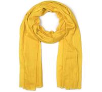 styleBREAKER Foulard femme léger transparent en viscose,Jaune