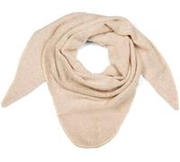 styleBREAKER Foulard triangulaire XXL en maille | Écharpe chinée 188x80 cm, idéale en châle ou cape, 80 % fibres naturelles et 20 % alpaga.