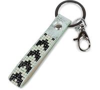 styleBREAKER Porte-clefs avec Pierres Brillantes, Anneau de Fixation, Mousqueton, Femme 05050019, Couleur:Menthe Antique