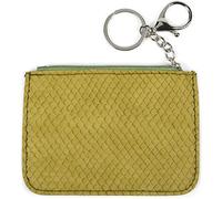 styleBREAKER Porte-clés avec Structure en Forme de Serpent et Fermeture éclair, Porte-clés, Mousqueton, Dames 05050096, Couleur:Vert Pomme
