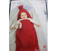 Stylecraft Lullaby 8916 Modèle de tricot DK pour gigoteuse Taille Naissance - 3 ans.