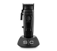 StyleCraft Saber II Tondeuse à cheveux professionnelle sans fil avec corps en métal à couple élevé Noir