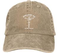Stylée Casquette de Camionneur Jésus t'aime mais Je ne Vais Pas Te Baiser Anti-Soleil Cap Confortable Casquette Trucker pour Badminton Homme Camping