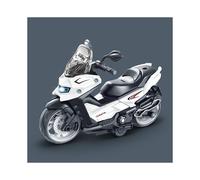 (StyleM)Voiture jouet inertie enfant moto patrouille police avec son et fonctions lumière