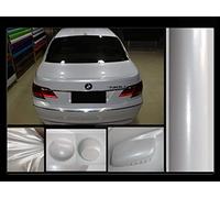 stylepiv-wrap Film Covering Blanc Brillant métallisé Pearl 152 x 50 cm Vinyle adhésif thermoformable