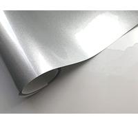 stylepiv-wrap Film Covering Gris Argent métallisé 152 x 30 cm Vinyle adhésif thermoformable