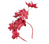Styles Accessoire de cheveux de mariée réaliste en fleur de jasmin - Ornement de cheveux - Convient pour les femmes et les filles