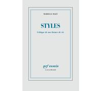 Styles - Critique De Nos Formes De Vie