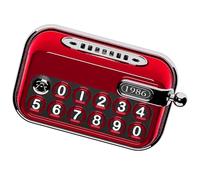 Styles De Machine À Écrire Carte Stationnement Temporaire Pour Tableau Bord Voiture D'immatriculation Téléphone Avec Aromathérapies Ornement Intérieur Affichage Du Tableau Bord