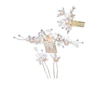 Styles ethniques Bandeau à cheveux Fleurs Cheveux longs Peigne de mariée Accessoires de cheveux Perles Accessoires de tête pour vêtements de fête