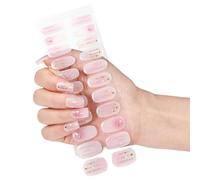 Styles français autocollants pour ongles en gel pour ongles en gel durcis films vernis à ongles en gel bandes décoration d'ongles