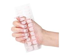 Styles français autocollants pour ongles en gel pour ongles en gel durcis films vernis à ongles en gel bandes décoration d'ongles