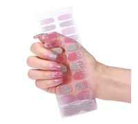 Styles français autocollants pour ongles en gel pour ongles en gel durcis films vernis à ongles en gel bandes décoration d'ongles