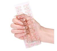 Styles français autocollants pour ongles en gel pour ongles en gel durcis films vernis à ongles en gel bandes décoration d'ongles