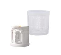 Styles nordiques réutilisables en silicone souple pour plâtre, castes, bijoux en résine et solution de rangement décoratif, plâtre réutilisable
