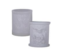 Styles nordiques réutilisables - Moule d'artisanat flexible en silicone pour boîte en plâtre - Bijoux en résine et solution de rangement décorative - Outil d'artisanat en silicone multi-usages