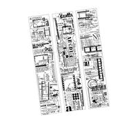 Styles Rétro Papier Text Texte Manuscrit Thème Washis Decorative Masking Artists Scrapbooking Supply Artists Text Manuscrit Thème Washis Paper Hand Compte