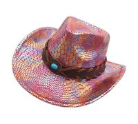 Styles uniques Chapeau Festival Couvre-chef Discothèque Mode Activité de plein air Confortable Unisexe Accessoire de fête Unisexe Chapeau Denim, Rouge, taille unique