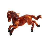 Styles vintage Broche cheval signe du zodiaque chinois pour vêtements sacs Épinglette en alliage Accessoire de mode pour cadeaux Broche légère, taille unique, comme décrit