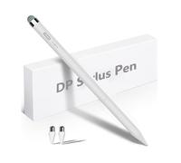 Stylet 2 en 1 à double pointe pour iPad 2018-2025, charge rapide, sensibilité d'inclinaison, stylet actif compatible avec iPad 6e-11e, iPad Pro 11"/12,9"/M4, iPad Air 3/4/5/M2/M3, iPad mini 5/6 (blanc