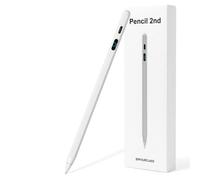 Stylet 2 en 1 double mode avec affichage de l'alimentation LED, stylet numérique actif pour iPad/iPhone/Android/Samsung, sensibilité d'inclinaison pour dessiner et écrire, charge rapide, sans