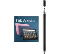 Stylet 2 en 1 pour Samsung Galaxy Tab A9+ Plus/A9/A8/A8 Plus/A7/A7 Lite, Stylet capacitif Haute sensibilité et précision pour iPad Pro/iPhone/Fire HD/Surface Tables Tous Les appareils tactiles (Noir)
