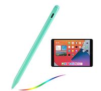 Stylet 2020 pour iPad 8e génération 10,2" avec rejet de paume de type C Charge 1,5 mm Pointe fine remplaçable 2ème stylet actif compatible avec Apple Pencil pour iPad 25,9 cm 8ème génération, vert