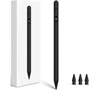 Stylet 2ème génération pour iPad avec Affichage LED, Charge USB-C, Palm Rejection & Tilt Sensitivity, Pencil pour iPad 6-10 Gen, iPad Pro 11""/12,9"", iPad Air 3/4/5, iPad Mini 5/6