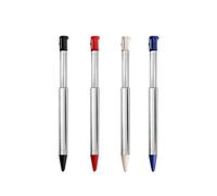 Stylet 3DS rétractable en métal compatible avec Nintendo 3DS 4 en 1 Combo Touch Styli Pen Set Multicolore pour 3DS