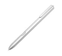 Stylet à écran Tactile Portable, Stylet capacitif à Bouton, Fin, léger, Design à Bouton, réduit Les Empreintes digitales, pour Stylet numérique Samsung Galaxy Tab S3 LTE T820/T825/T827 (Argent)