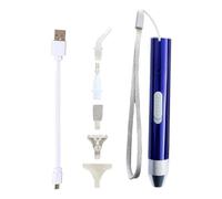 Stylet à Strass pour Peinture à Paillettes - Stylo Rechargeable LED Pour Art De Strass | Accessoire Artisanal Rechargeable pour Décoration d'Ongles