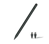 Stylet A16 pour iPad 2018-2025, 2 x chargement, stylet sensible à l'inclinaison, compatible iPad 11/10/9/8/7/6e génération, Pro 12,9/11/13" M4, Air 3/4/5/M2/M3, Mini 5/6 (noir)