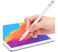 Stylet Actif, Stylet Universel à écran Tactile Haute sensibilité, pour iOS/pour téléphone Android/pour Tablette Android/pour Tablette Windows, Stylet Tactile capacitif(Blanc)