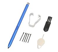 Stylet Akozon pour Note 10 Lite - Stylet de Remplacement Portable, Haute sensibilité et Stable avec Embouts, Pince à épiler et Pinceau (Blue)