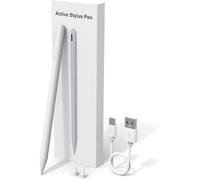 Stylet Apple Pencil iPad, Magnétique, Rejet de la Paume et Inclinaison, pour iPad Pro 11""- 12,9"", iPad 10-9- 8-7- 6e Génération