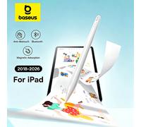 Stylet Bluetooth Baseus 3ème génération avec rejet de la paume, compatible avec iPad Pro Mini Air 2026-2018, stylet tactile pour tablette